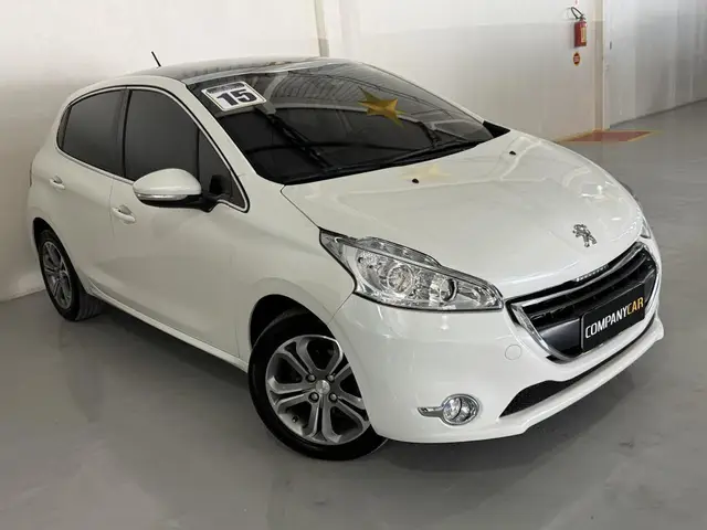 Carro Peugeot 208 2015 Griffe  1.6 16V (Flex) (Aut)