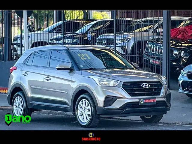 Carro Hyundai Creta 2021 Action 1.6 (Aut) (Flex)