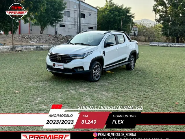 Carro Fiat Strada 2023 Ranch 1.3 Flex 8V CD Aut.