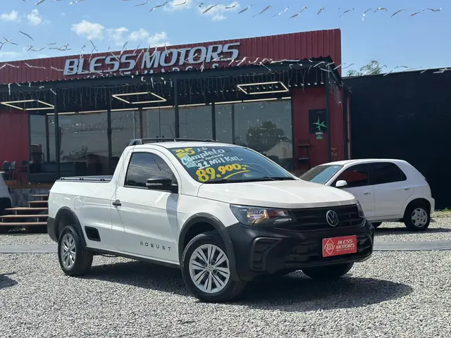 Carro Volkswagen Saveiro 2025 Robust Total Flex 16V