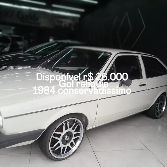 Carro Volkswagen Gol 1984 S