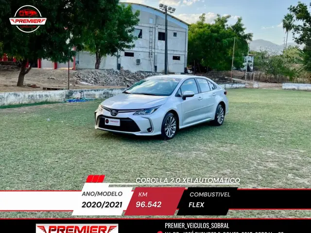 Carro Toyota Corolla 2021 2.0 XEi Multi-Drive S (Flex)