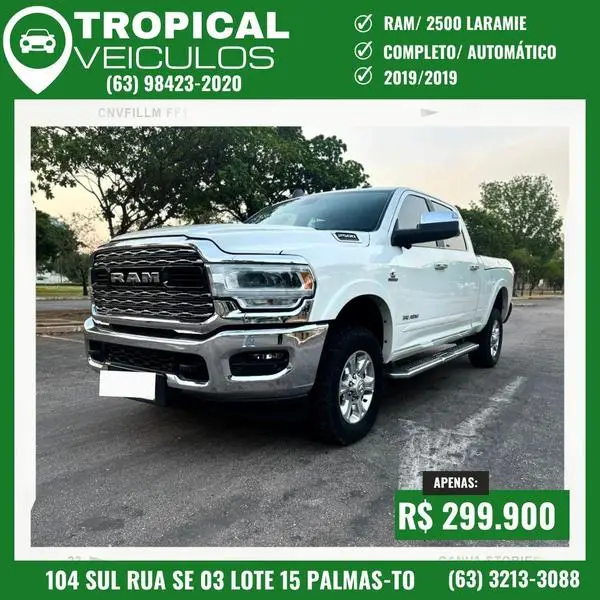 Carro Ram 2500 2019 Ram 2500 CD 6.7 4X4 Laramie