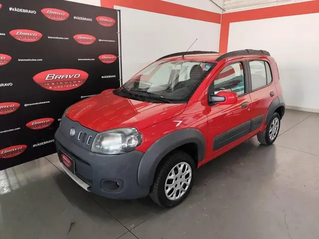 Carro Fiat Uno 2012 Way 1.0 8V (Flex) 4p