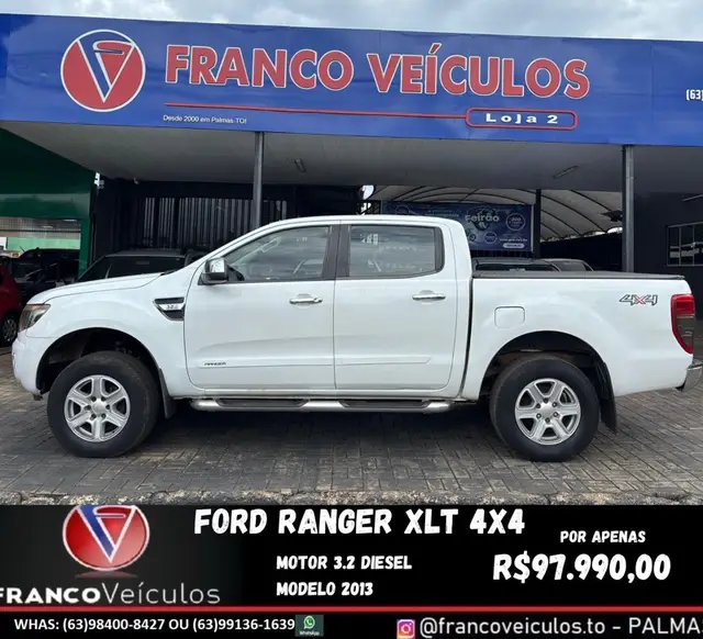 Carro Ford Ranger Cabine Dupla 2013 Ranger 3.2 TD 4x4 CD XLT