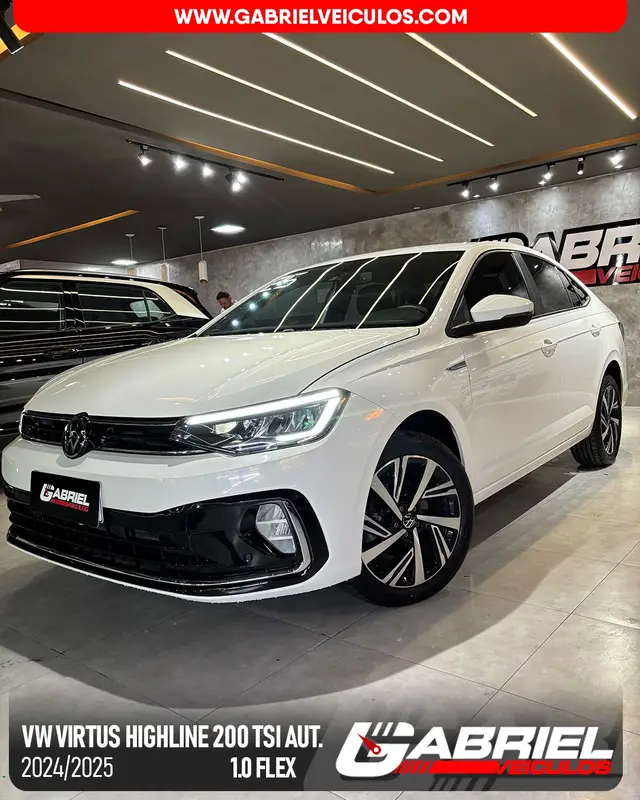 Carro Volkswagen Virtus 2025 Highline 1.0 200 TSI