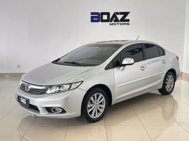 Carro Honda Civic 2014 New  LXS 1.8 16V i-VTEC (Aut) (Flex)