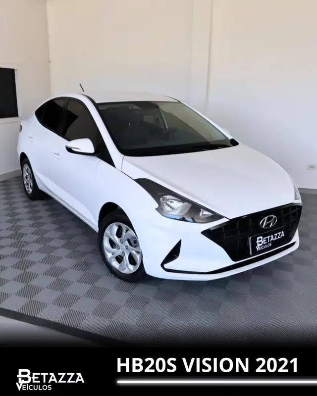 Carro Hyundai HB20S 2021 1.0 Vision (Flex)
