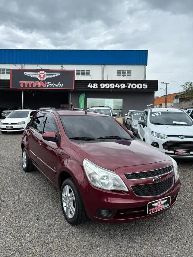 Carro Chevrolet Agile 2011 LTZ 1.4 8V (Flex)