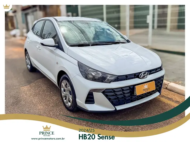 Carro Hyundai HB20 2025 Sense Plus 1.0 (Mec.)