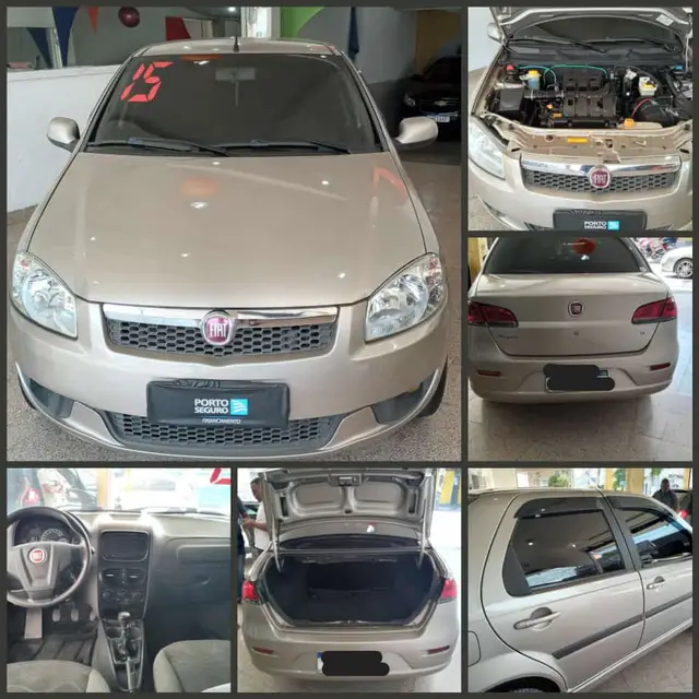 Carro Fiat Siena 2015 EL 1.0 8V (Flex)