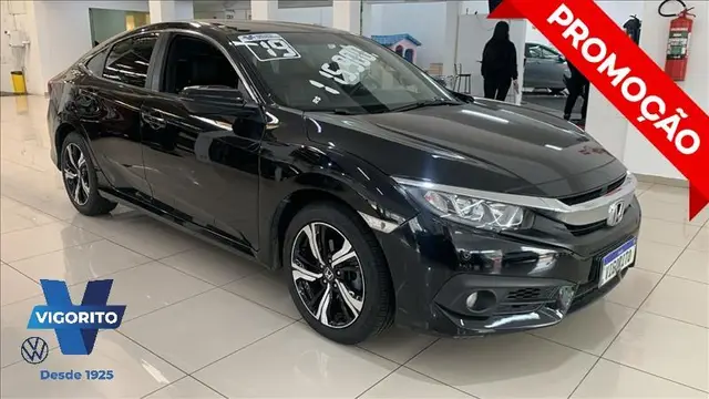 Carro Honda Civic 2019 EXL 2.0 i-VTEC CVT