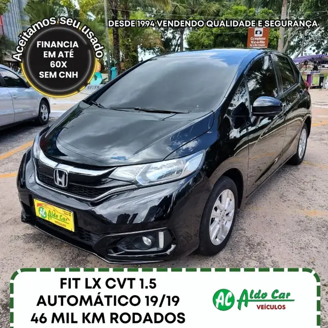 Carro Honda Fit 2019 1.5 16v LX CVT (Flex)