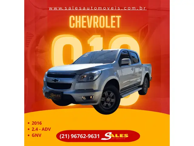 Carro Chevrolet S10 Cabine Dupla 2016 S10 2.4 Advantage (Cabine Dupla)