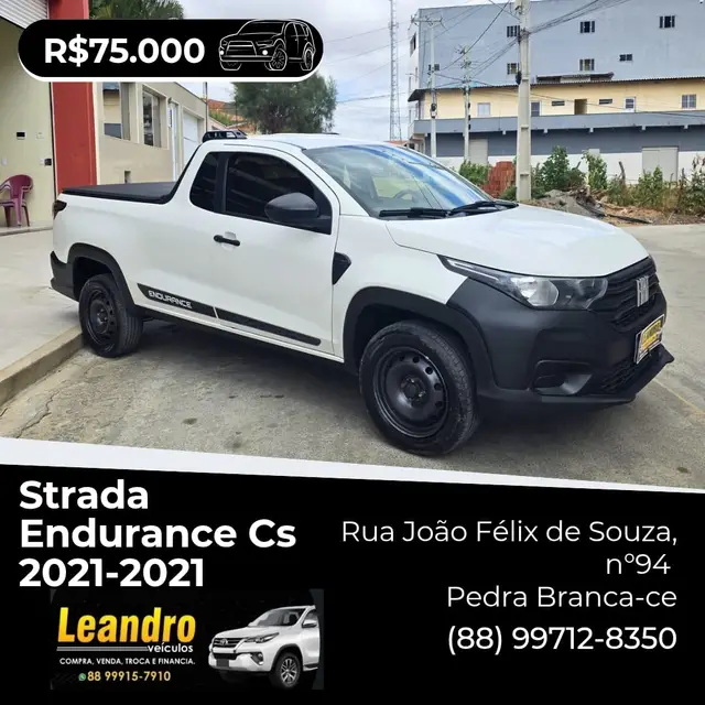 Carro Fiat Strada 2021 Endurance 1.4 CS (Flex)