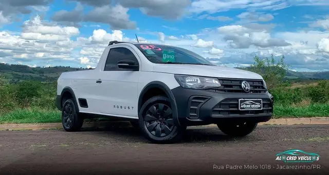 Carro Volkswagen Saveiro 2025 Robust Total Flex 16V