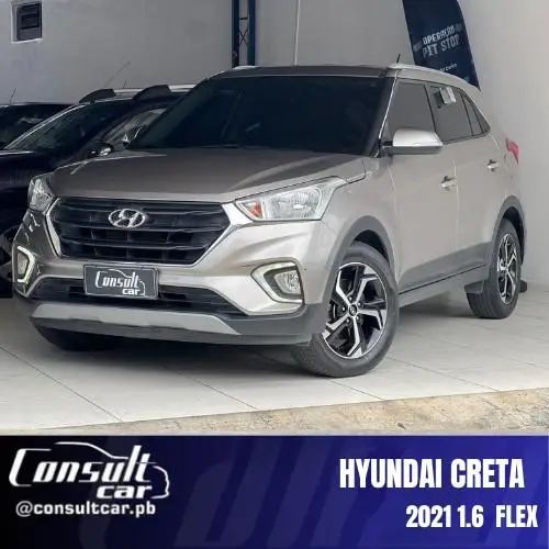 Carro Hyundai Creta 2021 Smart Plus 1.6 (Aut) (Flex)
