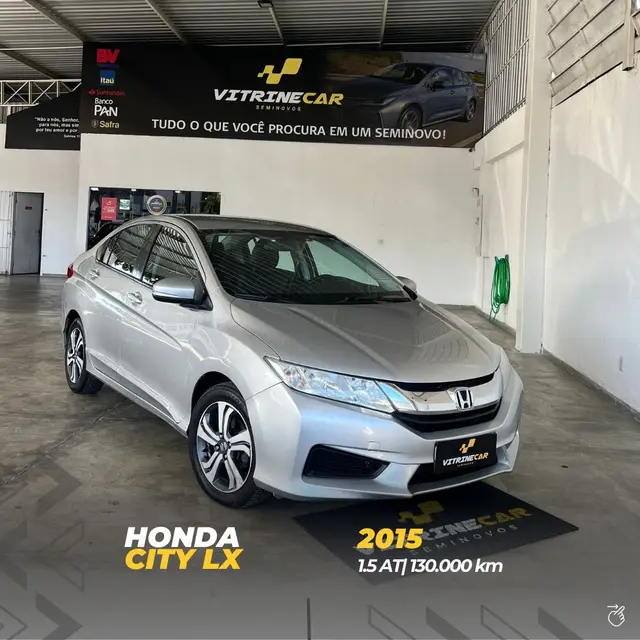 Carro Honda City 2015 LX 1.5 CVT (Flex)