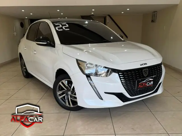 Carro Peugeot 208 2022 Allure 1.6 (Flex) (Aut)