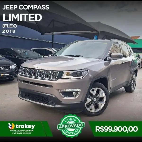 Carro Jeep Compass 2018 2.0 Limited (Aut) (Flex)