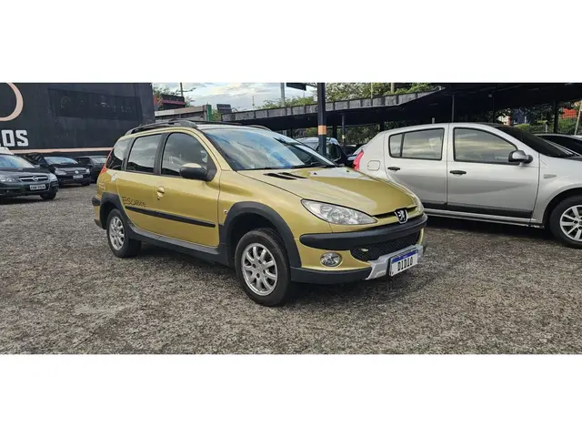 Carro Peugeot 206 SW 2007 Escapade 1.6 (flex)