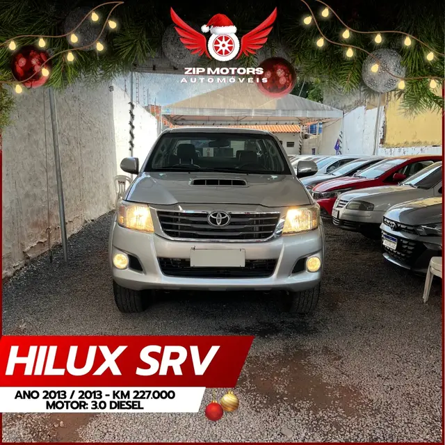 Carro Toyota Hilux Cabine Dupla 2013 Hilux 3.0 TDI 4x4 CD SRV (Aut)