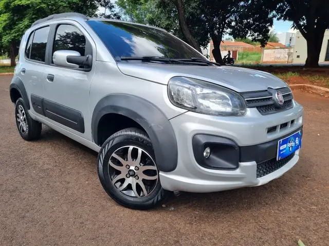 Carro Fiat Uno 2017 Way 1.0 Firefly (Flex)