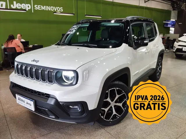Carro Jeep Renegade 2025 Sahara T270 1.3 Turbo 4x2