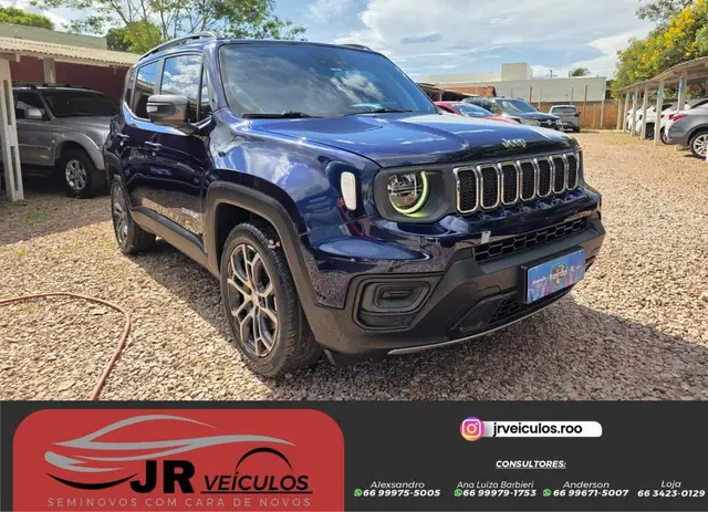 Carro Jeep Renegade 2023 Longitude T270 1.3 Turbo 4x2