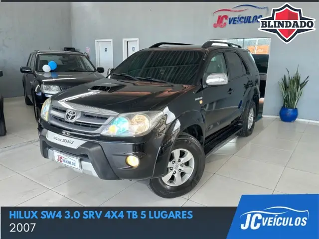 Carro Toyota Hilux SW4 2007 SRV 4x4 3.0 Turbo  (aut)