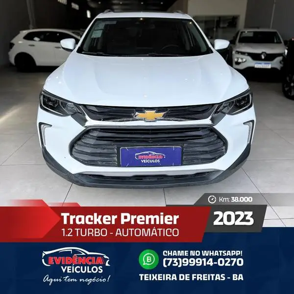 Carro Chevrolet Tracker 2023 Premier 1.2 Turbo (Aut.)