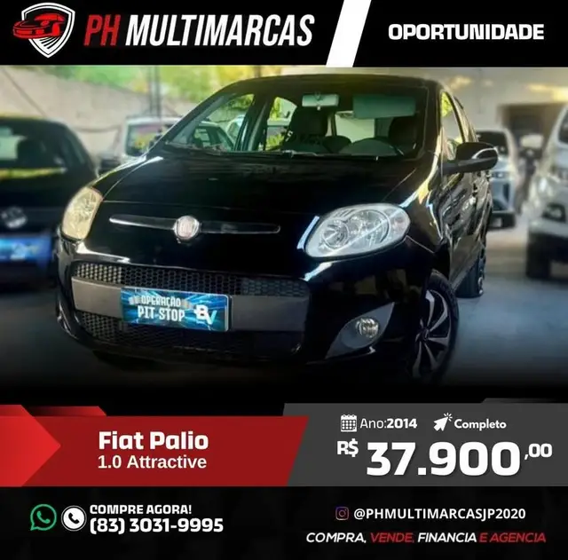 Carro Fiat Palio 2014 Attractive 1.0 8V (Flex)