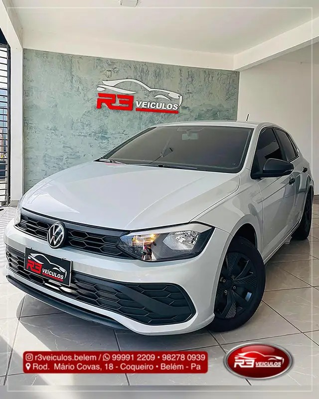 Carro Volkswagen Polo 2024 Track 1.0 Flex 12V 5p