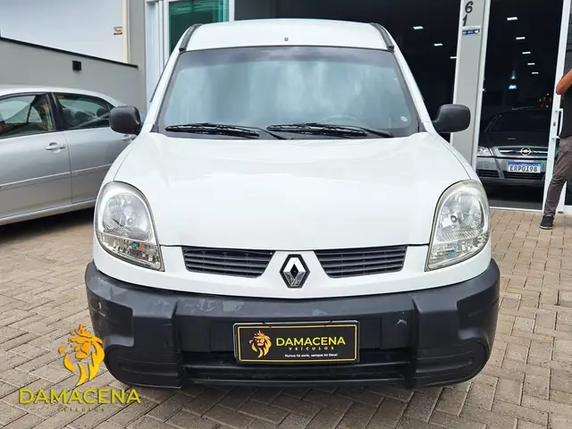 Carro Renault Kangoo Express 2009 1.6 16V Hi-Flex (com porta lateral corr.)