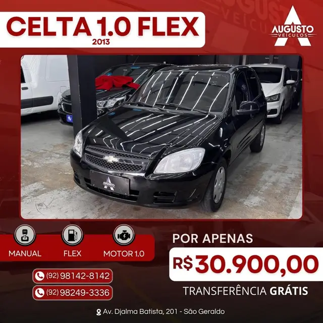 Carro Chevrolet Celta 2013 LT 1.0 (Flex)