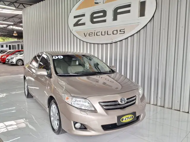 Carro Toyota Corolla 2009 Sedan SEG 1.8 16V (flex) (aut)