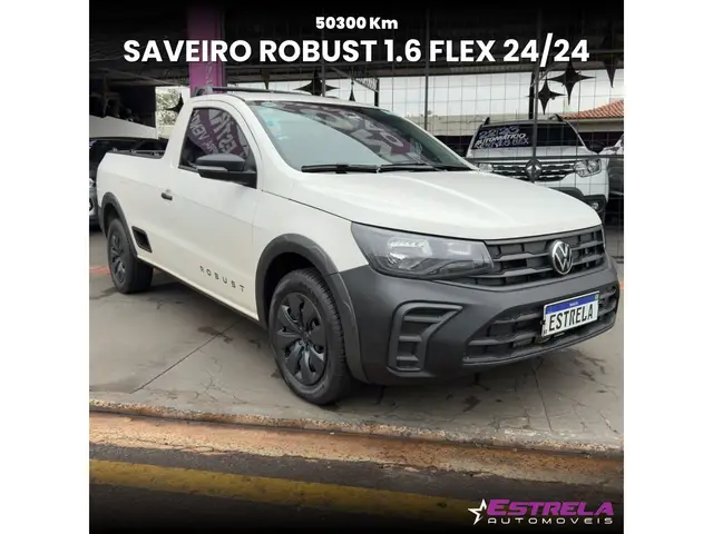Carro Volkswagen Saveiro 2024 Robust CS 1.6