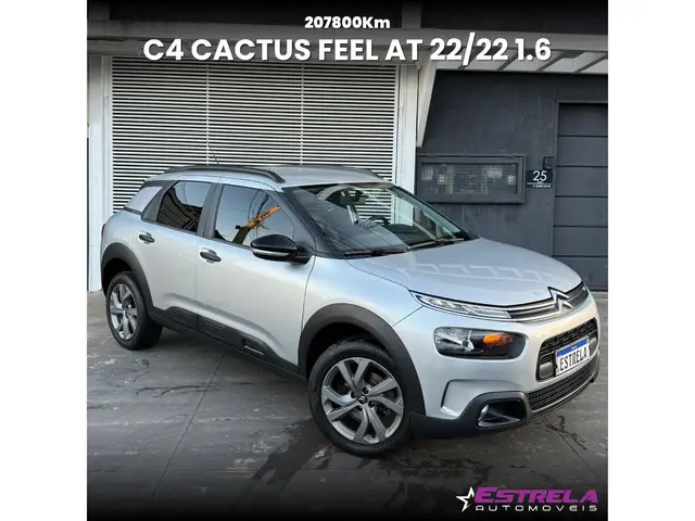 Carro Citroën C4 Cactus 2022 1.6 Feel Pack (Aut) (Flex)