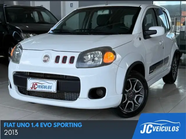 Carro Fiat Uno 2013 Sporting 1.4 8V (Flex) 4p