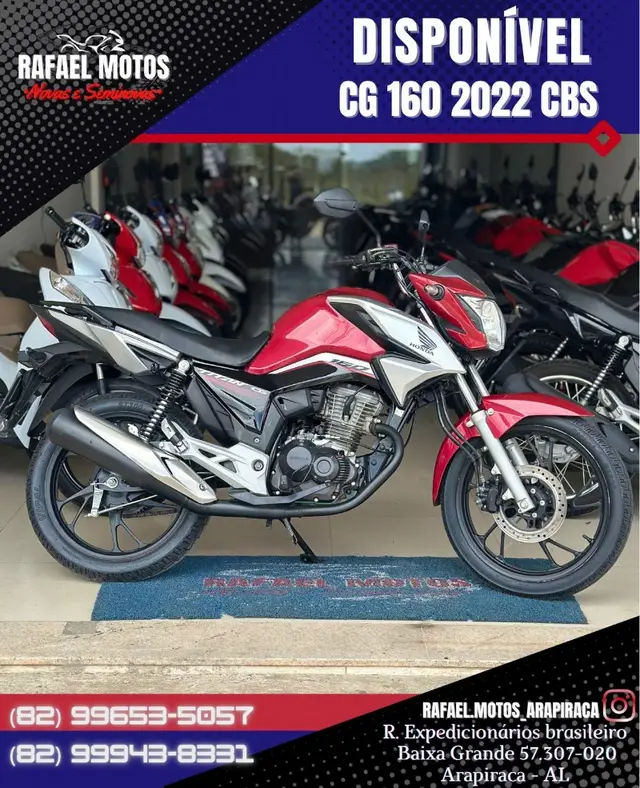Moto Honda CG 160 2022 Titan