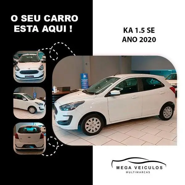 Carro Ford Ka 2020 1.5 SE (Flex)