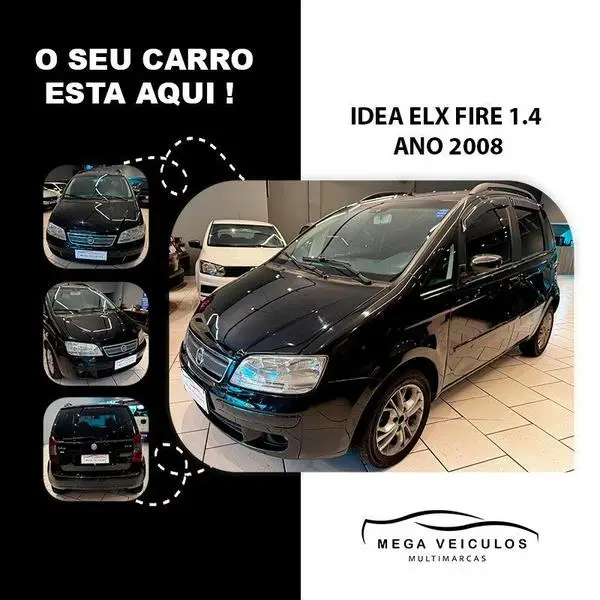 Carro Fiat Idea 2009 ELX 1.4 (Flex)