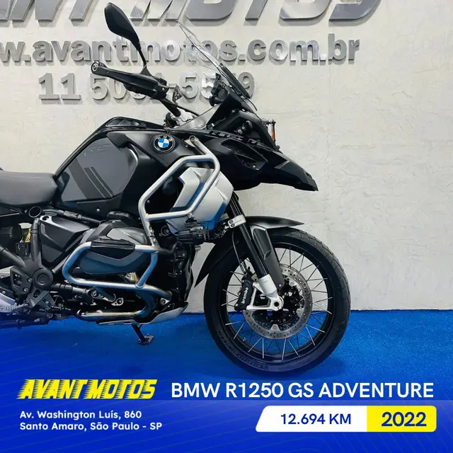 Moto BMW R 1250 GS 2022 Adventure Premium Triple Black