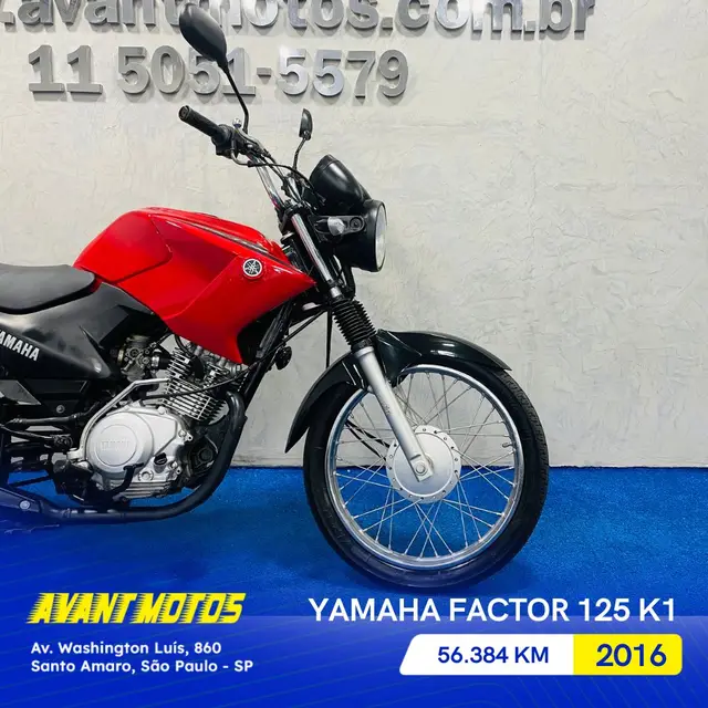 Moto Yamaha YBR 125 Factor 2016 Ybr 125 Factor K1