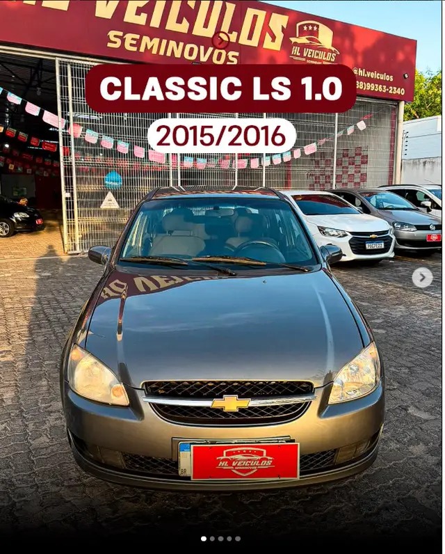 Carro Chevrolet Classic 2016 LS 1.0 VHCE (Flex)