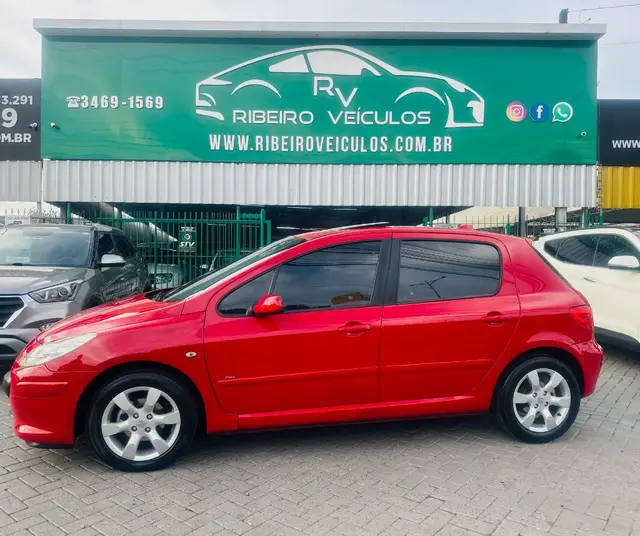 Carro Peugeot 307 2010 Hatch. Presence 1.6 16V (flex)