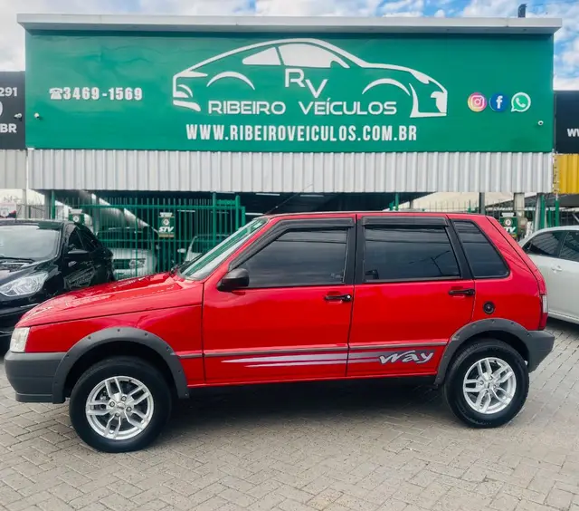 Carro Fiat Uno 2011 Way Celeb. 1.0 8V (Flex) 4p
