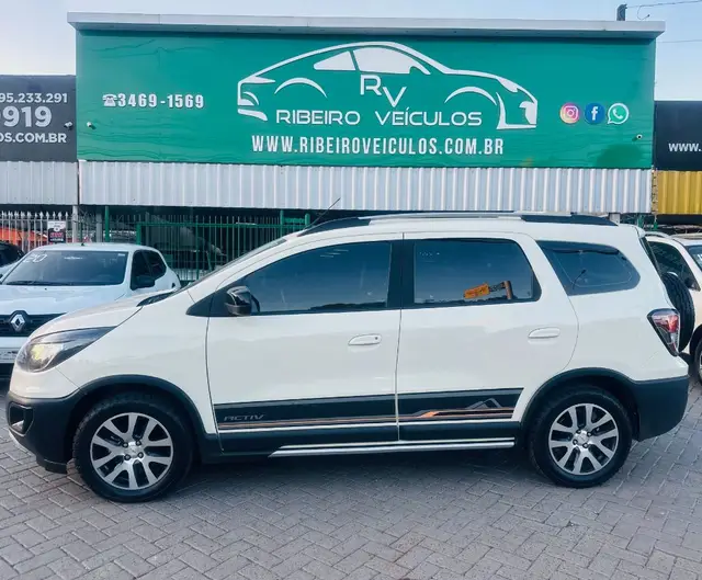 Carro Chevrolet Spin 2018 Activ 1.8 (Flex) (Aut)