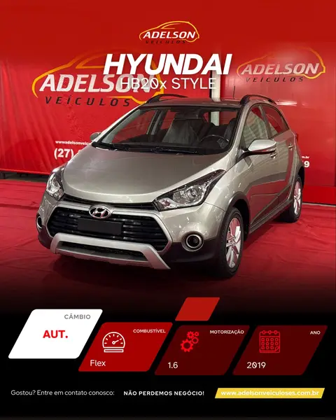 Carro Hyundai HB20X 2019 Diamond 1.6 (Aut) (Flex)