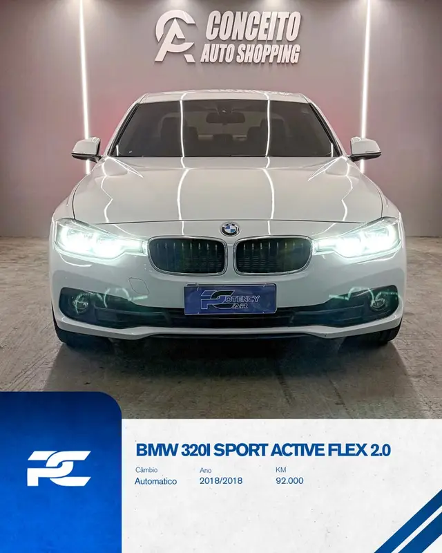 Carro BMW 320i 2018 320i Sport ActiveFlex